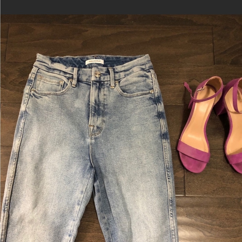 Good American Jeans “Good crop” size 2